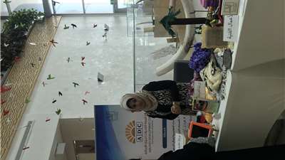 the charity exhibition and purchase products